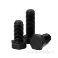 zinco nero hex bolt dine933